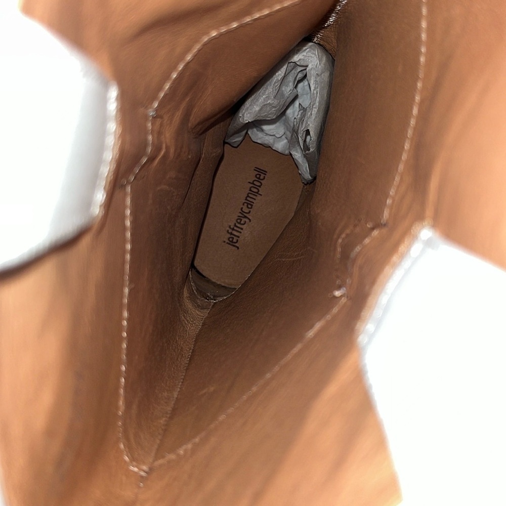 Jeffrey Campbell x Free People Dagget Cowboy Boots Size 8.5 NEW - Picture 14 of 16